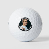 Grappige Gewenste Quote Foto Verloren Golfballen (Voorkant)