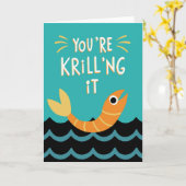 Grappige Gezegde Aanmoedigingscitaat Kaart (Gele Bloem)