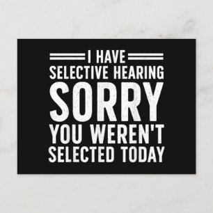 Grappige gezegden kunst voor sarcastische mensen M Briefkaart