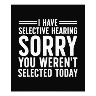 Grappige gezegden kunst voor sarcastische mensen M Foto Afdruk