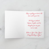 "Grappige gezicht van Hamm's Brewery" Verjaardagsk Kaart (Binnen)