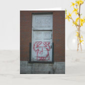 "Grappige gezicht van Hamm's Brewery" verjaardagsk Kaart (Gele Bloem)