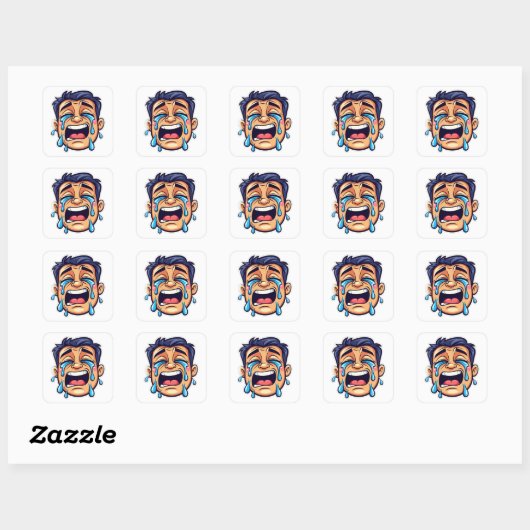 Grappige Gezichten Meme Stickers (Vel)