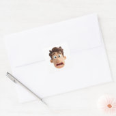 Grappige Gezichten Meme Stickers 3D Karakter (Envelop)