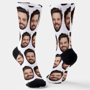 Grappige gezichtsprop Cadeaus voor Mannen Vrouwen Sokken