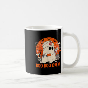 Grappige Ghost Boo Boo Crew Halloween Nurse G Koffiemok