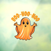 Grappige Ghost Boo Halloween Raamsticker (Vel 3)