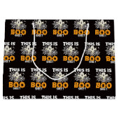 Grappige Ghost Boo Sheet Halloween Groot Cadeauzakje (Voorkant)