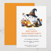 Grappige Ghost Camper Boo-Tastic Halloween Party Kaart (Voorkant / Achterkant)