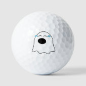 Grappige Ghost emoji! Golfballen (Voorkant)
