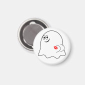 Grappige Ghost emoji! Magneet (Voorkant / Achterkant)