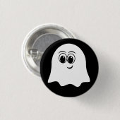 Grappige Ghost emoji! Ronde Button 3,2 Cm (Voorkant /achterkant)
