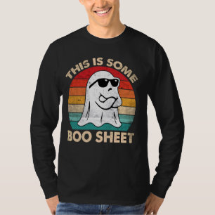Grappige Ghost Retro Halloween Dit is een aantal b T-shirt