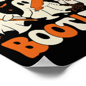 Grappige Ghost Tandarts Halloween Het Maken van Gl Poster (Hoek)