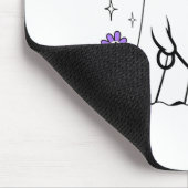 Grappige Ghost Walking Dog Spooky Ghost Coffee Hal Muismat (Hoek)