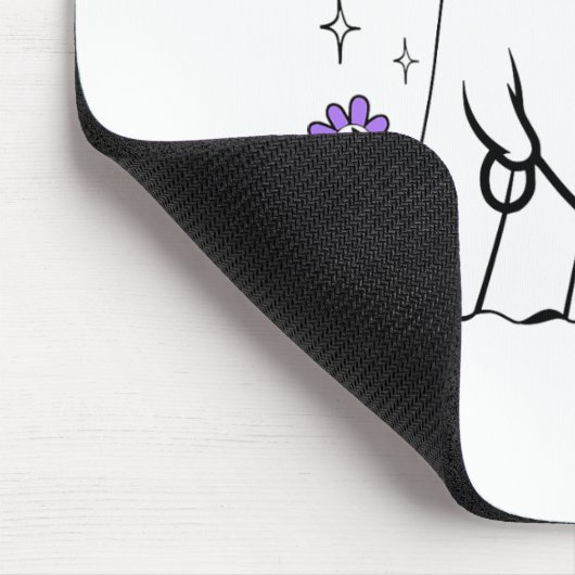 Grappige Ghost Walking Dog Spooky Ghost Coffee Hal Muismat (Hoek)