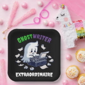 Grappige Ghost Writer Extraordinaire Schattigee Gh Papieren Bordje (Feest)