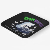 Grappige Ghost Writer Extraordinaire Schattigee Gh Papieren Bordje (Gebogen)