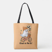 Grappige Ghoul on the Go Custom Tote Bag (Achterkant)