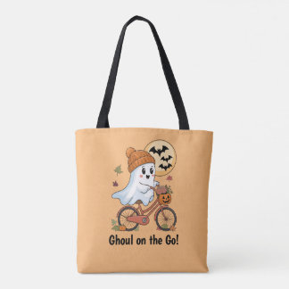 Grappige Ghoul on the Go Custom Tote Bag