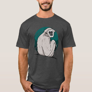 Grappige Gibbon Aap vriend T-shirt