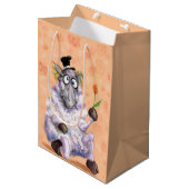 Grappige Gift Bag met In Love Ram - Romantisch Medium Cadeauzakje (Voorkant Gekanteld)