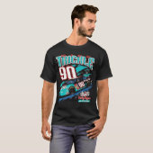 Grappige Gift Xfinity Nascar Series Retro Wave T-shirt (Voorkant volledig)