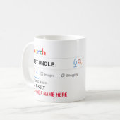 Grappige Gifts OOM TANTE NEEF NEEF NICHT MAM DA Koffiemok (Voorkant links)