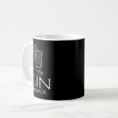 Grappige Gin Tonic Zin Oh Het Is Gin Tijd Koffiemok (Voorkant links)