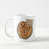 Grappige Gingbread Mok – Gingy Vakantieontwerp (Links)