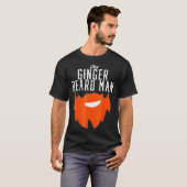 Grappige Ginger Baard Man Voor Roodharigen T-shirt (Voorkant volledig)