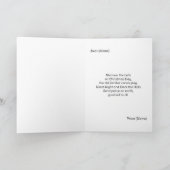 Grappige Ginger Fat Cat Eten Burger Kerstmis Kaart (Binnen)