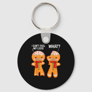Grappige Gingerman Gingermannen Kerst X Sleutelhanger