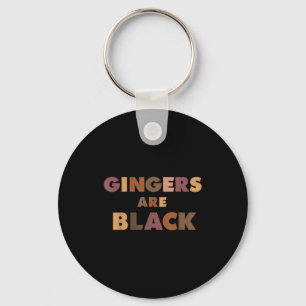 Grappige Gingers Zijn Zwarte Meme, Ginger Zwartkop Sleutelhanger