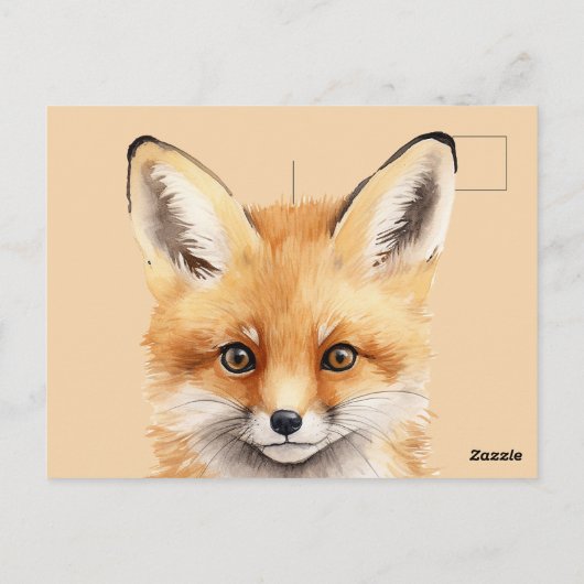 Grappige giraf met bril briefkaart (Achterkant)