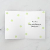 Grappige Giraffe 50ste verjaardag Kaart (Binnen)