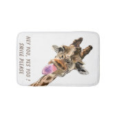 Grappige Giraffe badmat (Voorkant)