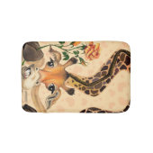 Grappige Giraffe badmat (Voorkant)