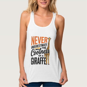 Grappige Giraffe Citaat Vintage Vector T-Shirt Ont