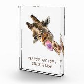 Grappige Giraffe Desk Accessoires Fotoblokken (Rechts)