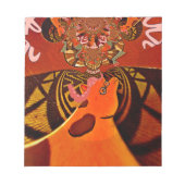 Grappige Giraffe: een caleidoscopische Afrikaanse  Notitieblok (Voorkant)