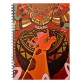 Grappige Giraffe: een caleidoscopische Afrikaanse Notitieboek (Voorkant)