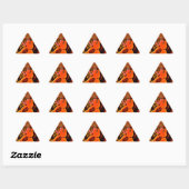 Grappige Giraffe: een caleidoscopische Afrikaanse Sticker (Vel)