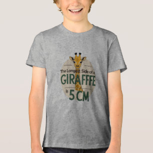 Grappige Giraffe Feit T-shirt