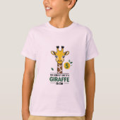 Grappige Giraffe Feit T-shirt (Voorkant)