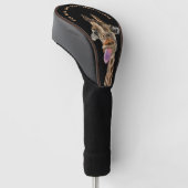 Grappige Giraffe Golf Hoofddeksel Golfheadcover (Schuin)