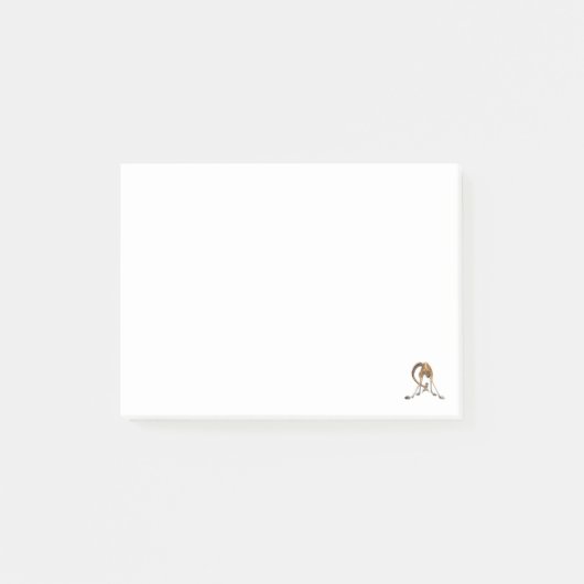 Grappige Giraffe Grafiek – Mooie & Coole Dieren On Post-it® Notes (Voorkant)