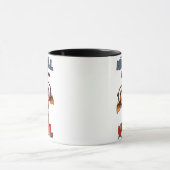 Grappige Giraffe Koffiemok Cute Giraffe Liefhebber Mok (Midden)