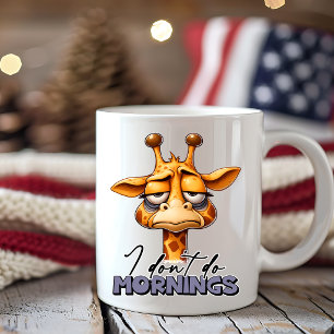 Grappige Giraffe Koffiemok Grappig Dieren Cadeau Mok
