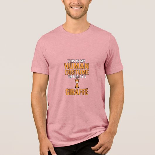 Grappige Giraffe Kostuum Vector T-shirt Ontwerp_1 (Voorkant)